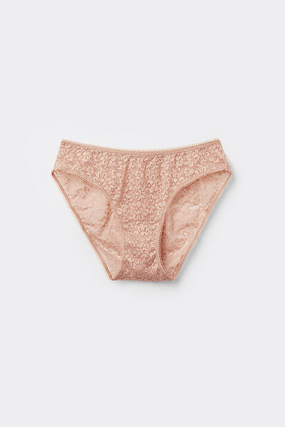 Tezenis Braguitas Clásicas de Encaje Mujer Natural Tamaño L