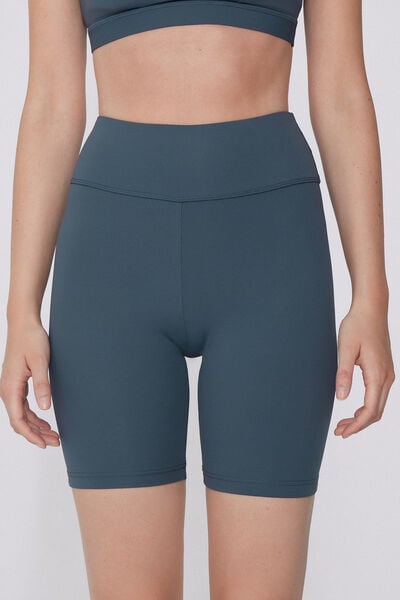 Tezenis Pantalón de Ciclista Deportivo Mujer Gris Oscuro Tamaño S