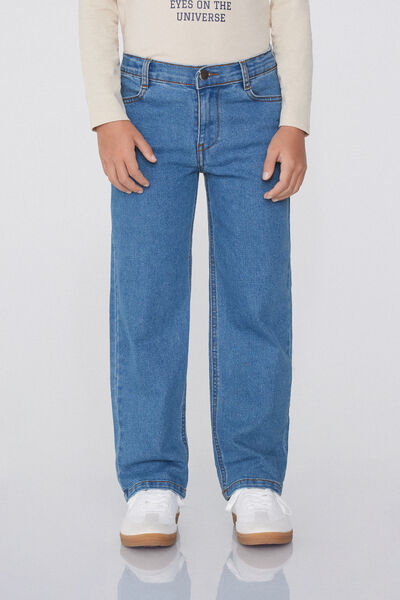 Tezenis Vaqueros Largos Básicos para Niño Niño Azul Tamaño 6-7