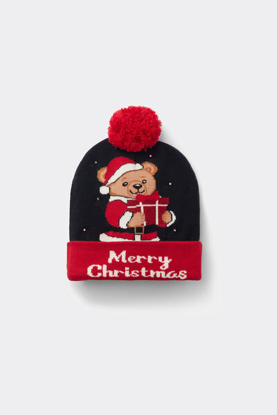 Tezenis Gorro Navideño LED Unisex Mujer Impreso Tamaño TU