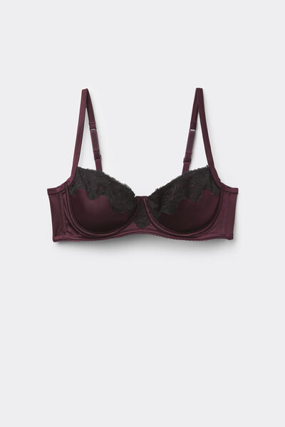 Tezenis Sujetador Balconette Paris Secret Glow Mujer Negro Tamaño 2B