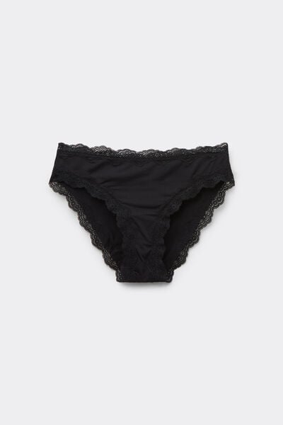 Tezenis Braguita Light Touch Mujer Negro Tamaño M