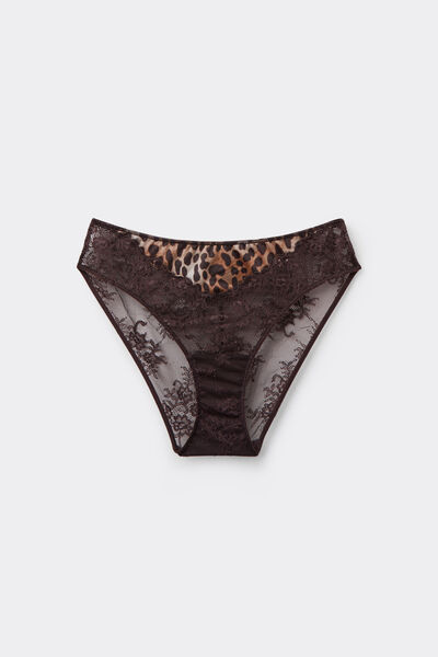 Tezenis Braguita Clásica Classy Animalier Mujer Gris Tamaño M