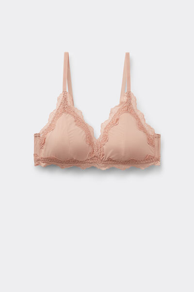 Tezenis Sujetador Triángulo Havana Relleno Ligero Light Touch Mujer Natural Tamaño 2B