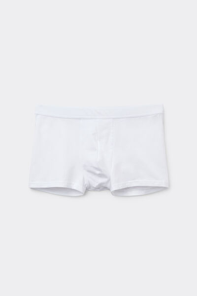 Tezenis Bóxer de Algodón Elástico Hombre Blanco Tamaño XL