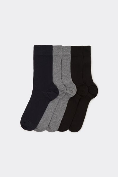 Tezenis 5 Pack x calcetín cortos de algodón para hombre Hombre Multicolor Tamaño TU
