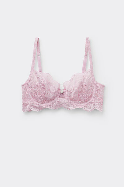 Tezenis Sujetador Balconette Paris Delicate Lace Mujer Rosa Tamaño 3C