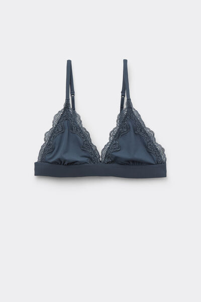 Tezenis Sujetador Triángulo Lisbon Light Touch Mujer Gris Oscuro Tamaño 3B