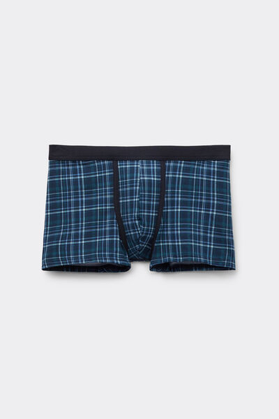 Tezenis Calzoncillos Bóxer Algodón Elástico Estampado Hombre Azul Tamaño S