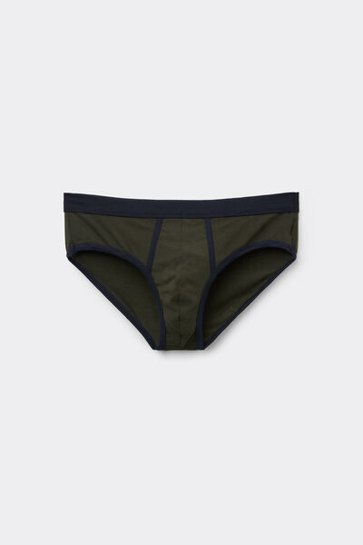 Tezenis Calzoncillo de Algodón Bicolor Hombre Azul Tamaño L