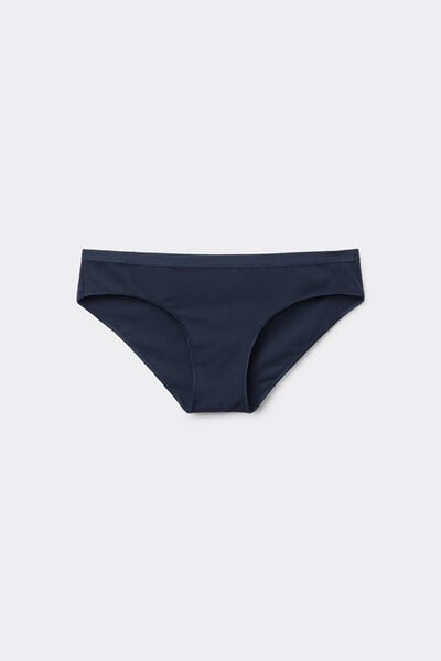 Tezenis Braguitas de algodón orgánico para mujer Mujer Azul Tamaño M