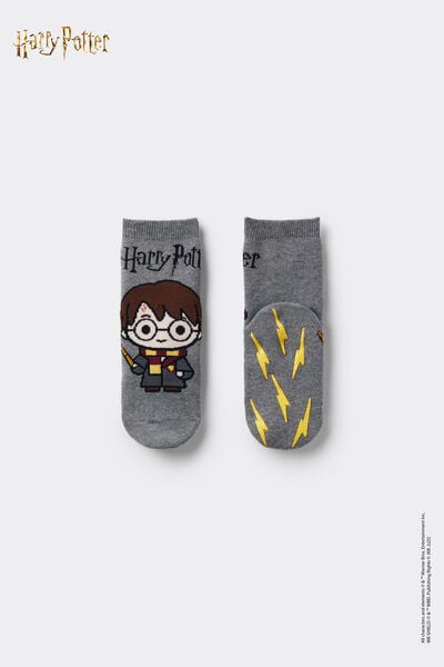 Tezenis Calcetines Cortos Antideslizantes Harry Potter para Niños Unisex Unisex Impreso Tamaño 25-27