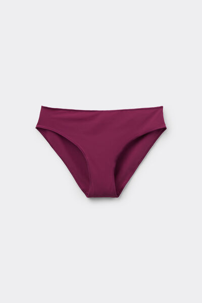 Tezenis Braguita Clásica de Microfibra Reciclada Mujer Rojo Tamaño L