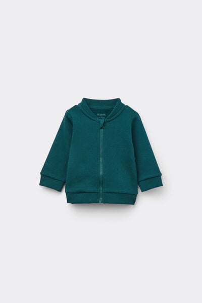 Tezenis Sudadera con Cremallera Algodón Grueso Baby  Verde Tamaño 0-3