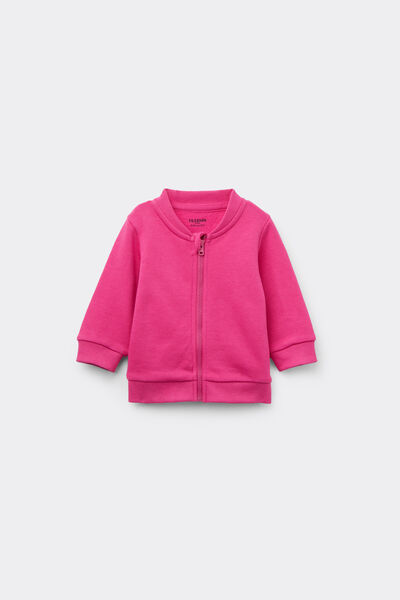 Tezenis Sudadera con Cremallera Algodón Grueso Baby  Rosa Tamaño 12-18