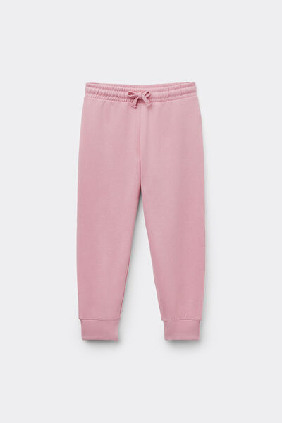 Tezenis Pantalón de Felpa de Niños Unisex Rosa Tamaño 6-7