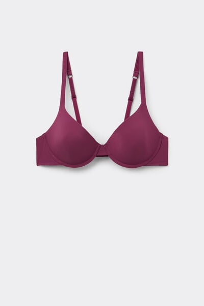 Tezenis Sujetador push-up de microfibra reciclada Athens Mujer Rojo Tamaño 2C