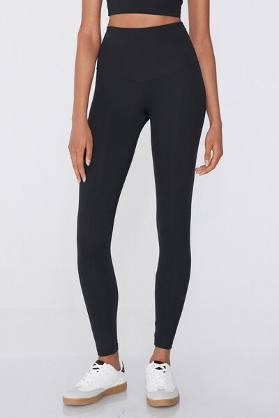 Tezenis Legging moldeador reductor Mujer Negro Tamaño L