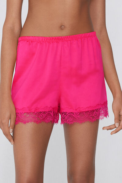 Tezenis Pantalón corto de pijama Mujer Rosa Tamaño L