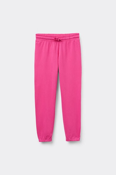 Tezenis Pantalón chándal de felpa para niños Unisex Rosa Tamaño 2-3