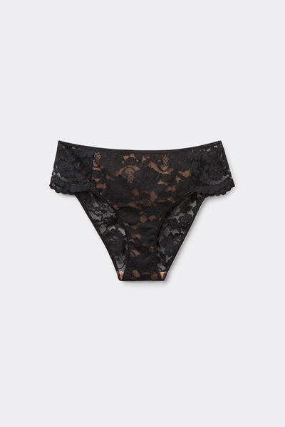 Tezenis Braguita Romantic Fantasy Mujer Negro Tamaño L