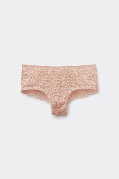 Tezenis Braga hipster de encaje Mujer Natural Tamaño L