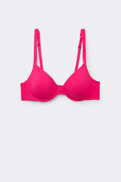 Tezenis Sujetador push-up de microfibra reciclada Athens Mujer Rosa Tamaño 4B