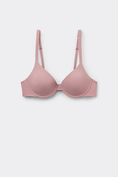 Tezenis Sujetador push-up de microfibra reciclada Athens Mujer Rosa Tamaño 5B