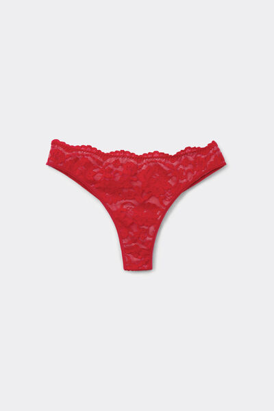 Tezenis Braguita Brasileña Romantic Fantasy Roja Mujer Rojo Tamaño L