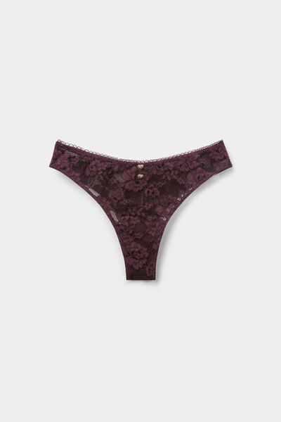 Tezenis Braguita Brasileña Lovely Charm Mujer Violeta Tamaño L