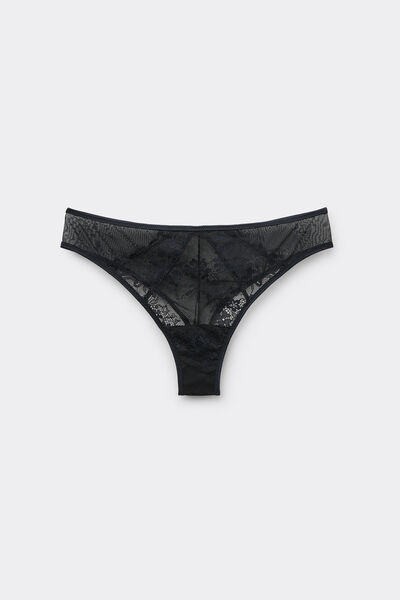 Tezenis Braguita Brasileña Black Empire Mujer Negro Tamaño L