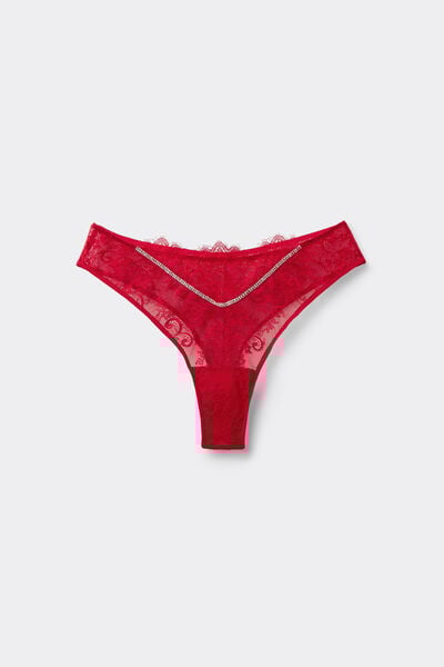 Tezenis Braguita Brasileña Spark Mujer Rojo Tamaño L
