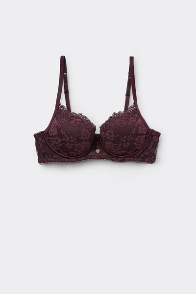Tezenis Sujetador Push-Up con Relleno Berlin Lovely Charm Mujer Violeta Tamaño 1B