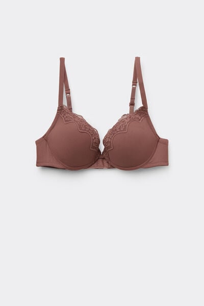 Tezenis Sujetador Super Push-Up Los Angeles Light Touch Mujer Marrón Tamaño 1B