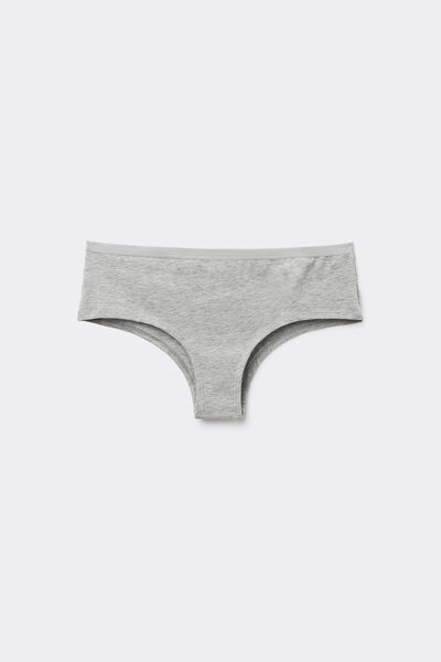 Tezenis Culotte de Algodón Orgánico Mujer Gris Tamaño L