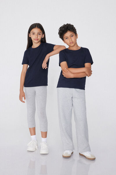 Tezenis Camiseta manga corta 100% algodón para niño unisex Unisex Azul Tamaño 10-11