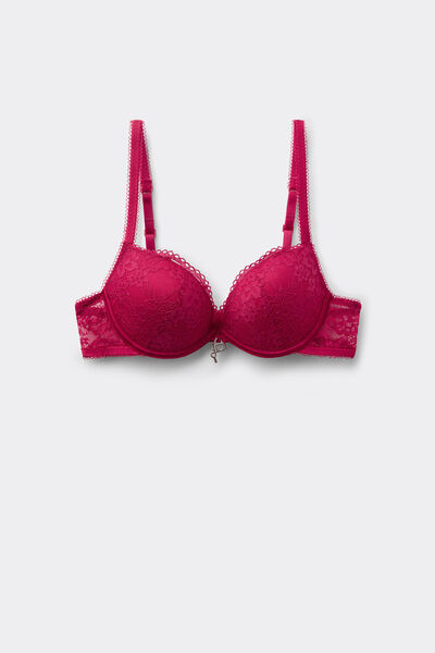 Tezenis Sujetador Push-Up con Relleno Venice Secret Love Mujer Rosa Tamaño 1B