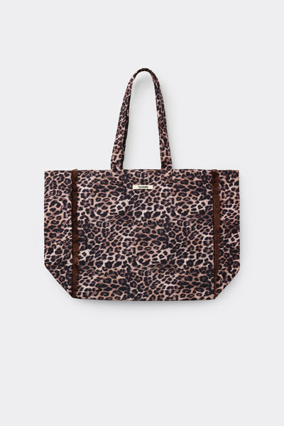 Tezenis Bolsa de Playa Tela Impermeable Logo Tezenis Mujer Animalier Tamaño TU