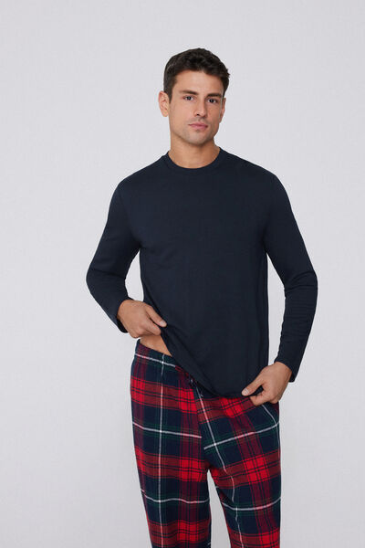Tezenis Camiseta Manga Larga Viscosa Afelpada Hombre