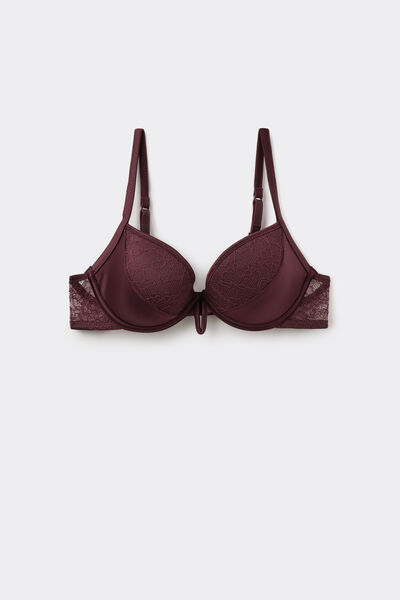 Tezenis Sujetador Push-Up Athens Mistery Essence Mujer Rojo Tamaño 4B