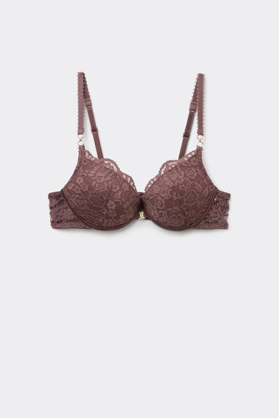 Tezenis Sujetador Super Push-Up Los Angeles Perfect Harmony Mujer Marrón Tamaño 1B