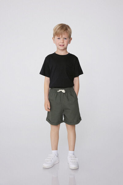 Tezenis Pantalones cortos vaqueros con cordón para niño Niño Verde Tamaño 12-13
