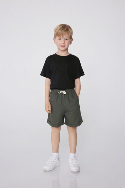 Tezenis Pantalones cortos vaqueros con cordón para niño Niño Verde Tamaño 12-13
