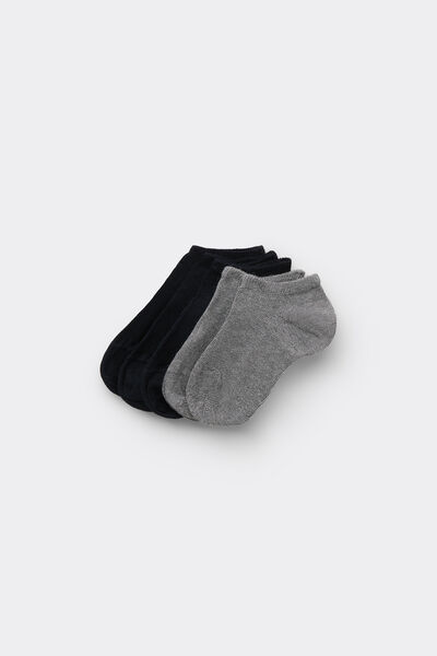 Tezenis 5 Párů Nízkých Dětských Ponožek Unisex Unisex Multicolor Velikost 31-33