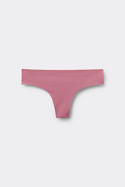 Tezenis Braguita brasileña microfibra reciclada sin costuras Mujer Rosa Tamaño L
