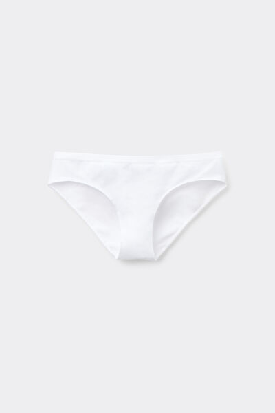 Tezenis Braguitas de algodón orgánico para mujer Mujer Blanco Tamaño L