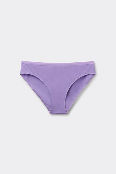 Tezenis Braguitas de algodón orgánico para mujer Mujer Violeta Tamaño L