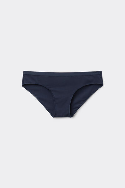 Tezenis Braguitas de algodón orgánico para mujer Mujer Azul Tamaño L