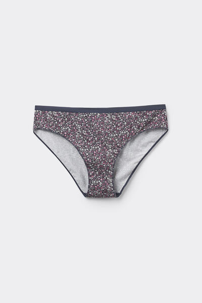 Tezenis Braguita Algodón Estampado Mujer Azul Tamaño L