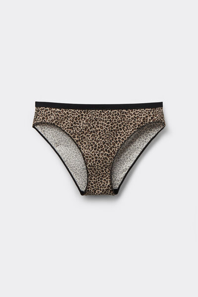 Tezenis Braguita Algodón Estampado Mujer Animalier Tamaño L